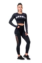 Nebbia  Mesh leggings high waist 573 black Női leggings