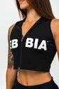 Nebbia MUSCLE MOMMY Sleeveless Zip-Up Hoodie 258 black Női melegítőfelső