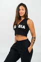Nebbia MUSCLE MOMMY Sleeveless Zip-Up Hoodie 258 black Női melegítőfelső