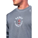 Nebbia NEBBIA x OLYMPIA Oversized Pullover SIGNATURE 797 blue Férfi-melegítőfelső