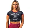Nebbia NEBBIA x OLYMPIA Washed Crop Top GOLDEN AGE 782 black Női ujjatlan póló