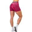 Nebbia NEBBIA x OLYMPIA Washed High Waisted Leggings Shorts HERITAGE 780 red Női rövidnadrág