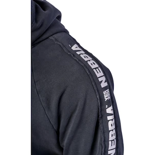 Nebbia NEBBIA x OLYMPIA Washed Hoodie HERITAGE 793 black Férfi-melegítőfelső