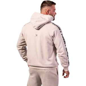 Nebbia NEBBIA x OLYMPIA Washed Hoodie HERITAGE 793 light grey Férfi-melegítőfelső