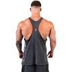 Nebbia NEBBIA x OLYMPIA Washed Muscle Back Stringer GOLDEN AGE 791 black Ujjatlan póló férfiaknak
