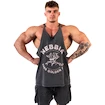 Nebbia NEBBIA x OLYMPIA Washed Muscle Back Stringer GOLDEN AGE 791 black Ujjatlan póló férfiaknak