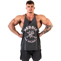 Nebbia NEBBIA x OLYMPIA Washed Muscle Back Stringer GOLDEN AGE 791 black Ujjatlan póló férfiaknak