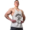Nebbia NEBBIA x OLYMPIA Washed Muscle Back Stringer GOLDEN AGE 791 light grey Ujjatlan póló férfiaknak