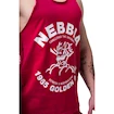 Nebbia NEBBIA x OLYMPIA Washed Muscle Back Stringer GOLDEN AGE 791 red Ujjatlan póló férfiaknak