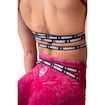 Nebbia NEBBIA x OLYMPIA Washed Open Back Sports Bra LEGACY 779 red  Női melltartó