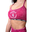 Nebbia NEBBIA x OLYMPIA Washed Open Back Sports Bra LEGACY 779 red  Női melltartó