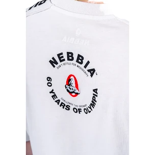 Nebbia NEBBIA x OLYMPIA Washed Oversized T-Shirt GOLDEN AGE 790 light grey Férfipóló