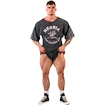 Nebbia NEBBIA x OLYMPIA Washed Rag Top GOLDEN AGE 788 black Férfipóló
