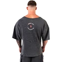 Nebbia NEBBIA x OLYMPIA Washed Rag Top GOLDEN AGE 788 black Férfipóló