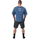 Nebbia NEBBIA x OLYMPIA Washed Rag Top GOLDEN AGE 788 blue Férfipóló