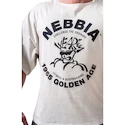 Nebbia NEBBIA x OLYMPIA Washed Rag Top GOLDEN AGE 788 light grey Férfipóló