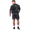 Nebbia NEBBIA x OLYMPIA Washed Sweat Shorts LEGEND 786 black Férfirövidnadrág