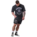 Nebbia NEBBIA x OLYMPIA Washed Sweat Shorts LEGEND 786 black Férfirövidnadrág