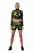 Nebbia Ocean Selected High-energy crop jacket 564 jungle green Női dzseki
