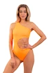 Nebbia  One Shoulder Asymmetrical Monokini 458 Orange Neon Fürdőruha