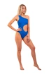Nebbia  One Shoulder Asymmetrical Monokini 459 Blue Fürdőruha