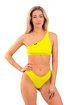 Nebbia  One Shoulder Bandeau Bikini Top 448 Green Fürdőruha