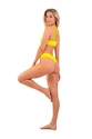 Nebbia  One Shoulder Bandeau Bikini Top 448 Green Fürdőruha