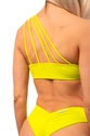 Nebbia  One Shoulder Bandeau Bikini Top 448 Green Fürdőruha