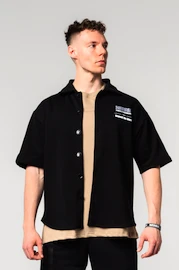 Nebbia Oversized Shirt 90s THROWBACK 350 Black Férfi ing
