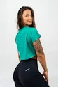 Nebbia POWERHOUSE Oversized Crop Top 279 green Női felső