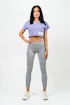 Nebbia POWERHOUSE Oversized Crop Top 279 purple Női póló