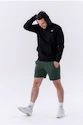 Nebbia  Pull-over Hoodie with a Pouch Pocket 331 black Férfi-melegítőfelső