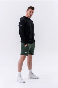 Nebbia  Pull-over Hoodie with a Pouch Pocket 331 black Férfi-melegítőfelső XL