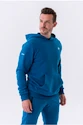 Nebbia  Pull-over Hoodie with a Pouch Pocket 331 blue Férfi-melegítőfelső