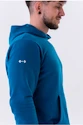 Nebbia  Pull-over Hoodie with a Pouch Pocket 331 blue Férfi-melegítőfelső