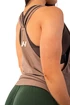 Nebbia  Sleeveless Loose Cross Back Tank Top "Feeling Good" 419 Brown Női ujjatlan póló