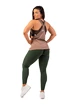 Nebbia  Sleeveless Loose Cross Back Tank Top "Feeling Good" 419 Brown Női ujjatlan póló