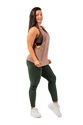 Nebbia  Sleeveless Loose Cross Back Tank Top "Feeling Good" 419 Brown Női ujjatlan póló