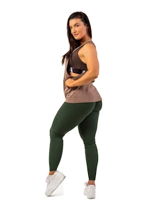 Nebbia  Sleeveless Loose Cross Back Tank Top "Feeling Good" 419 Brown Női ujjatlan póló
