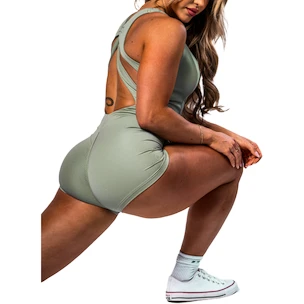 Nebbia STRONG BEAUTY Body-Enhancing Workout Jumpsuit 427 light green Női póló
