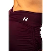 Nebbia STRONG BEAUTY Lace-Up Sculpting Shorts OWN YOUR POWER 429 dark red Női rövidnadrág