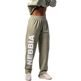 Nebbia STRONG BEAUTY Loose-Fit Baggy Pants BOYFRIEND STYLE 432 light green Női melegítőalsó