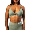 Nebbia STRONG BEAUTY Medium-Support Sports Bra TWIST-KNOT 423 light green  Női melltartó