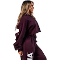 Nebbia STRONG BEAUTY Oversized Hoodie OWN YOUR POWER 433 dark red Női melegítőfelső