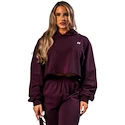 Nebbia STRONG BEAUTY Oversized Hoodie OWN YOUR POWER 433 dark red Női melegítőfelső