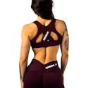 Nebbia STRONG BEAUTY Sports Bra 424 dark red  Női melltartó