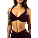 Nebbia STRONG BEAUTY Sports Bra 424 dark red  Női melltartó