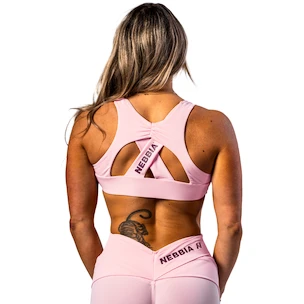 Nebbia STRONG BEAUTY Sports Bra 424 pink  Női melltartó