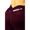 Nebbia STRONG BEAUTY V-shaping Belt Leggings 425 dark red Női leggings