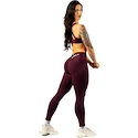 Nebbia STRONG BEAUTY V-shaping Belt Leggings 425 dark red Női leggings